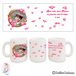 Mug « Fleurs de sakura »