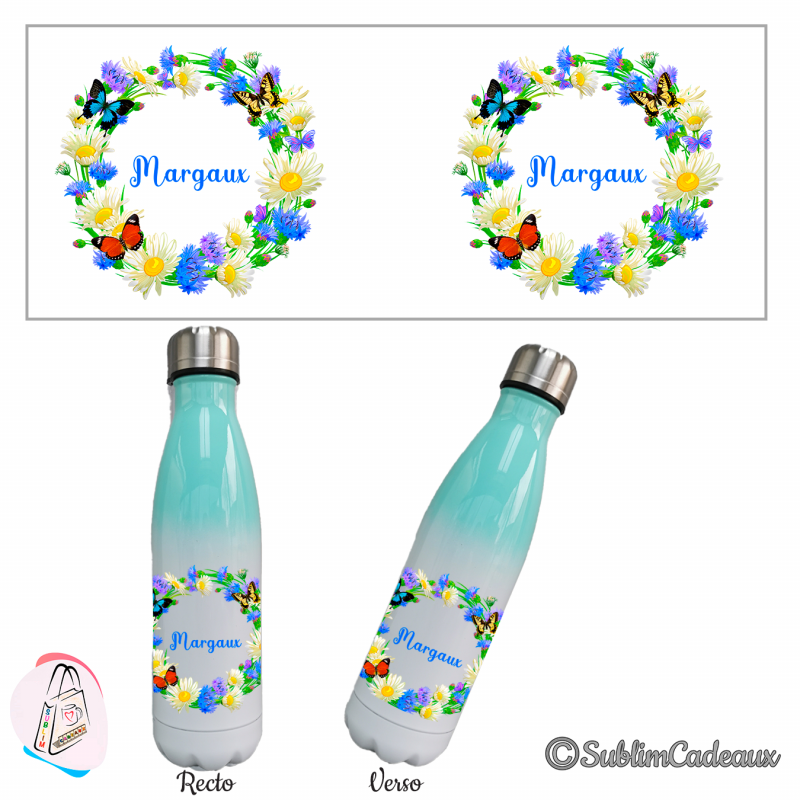 "Rosace & prénom" - Modèle n°2