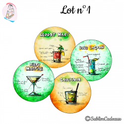 Dessous de verre - Lot n°1