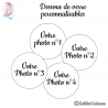 Dessous de verre à personnaliser