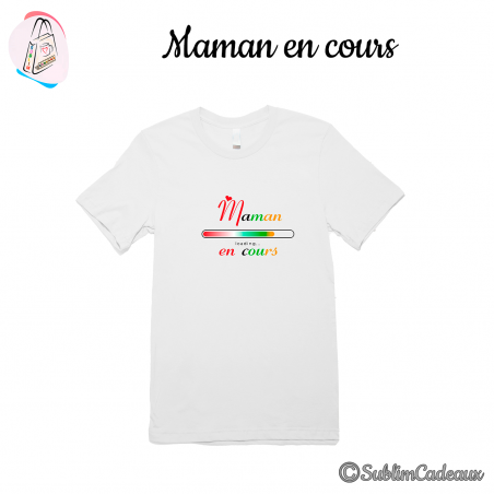 Tee-shirt "Bébé en cours"