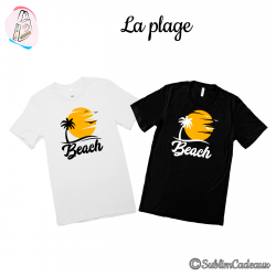 Tee-shirt "La plage"