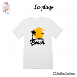 Tee-shirt "La plage"