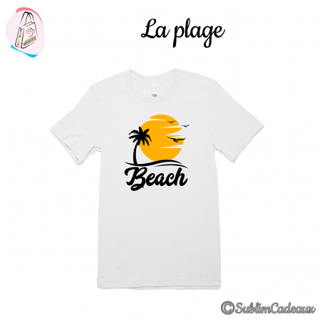 Tee-shirt "La plage"