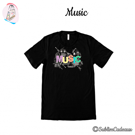 Tee-shirt "Music"