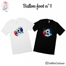 Tee-shirt "Ballon de foot n°1"