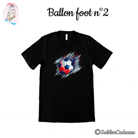 Tee-shirt "Ballon de foot n°2"