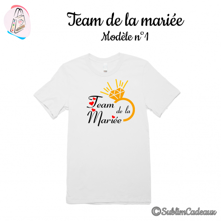 Tee-shirt "EVJF - Modèle 1"