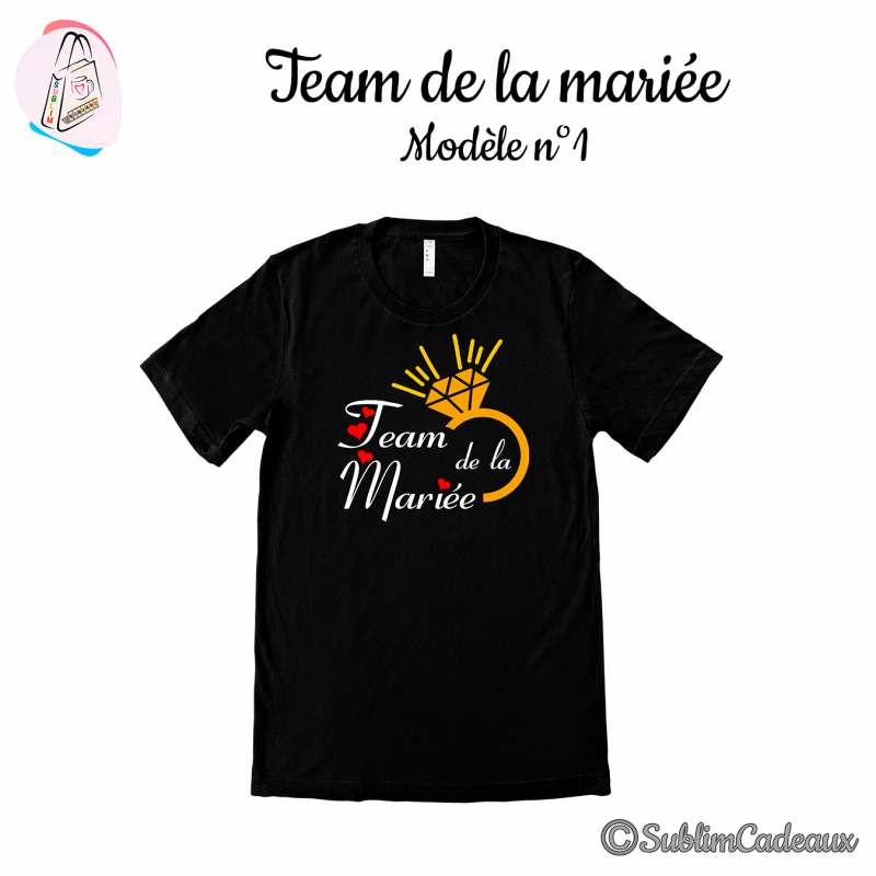 Tee-shirt "EVJF - Modèle 1"