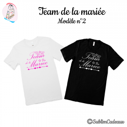 Tee-shirt "EVJF - Modèle 2"