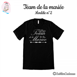 Tee-shirt "EVJF - Modèle 2"