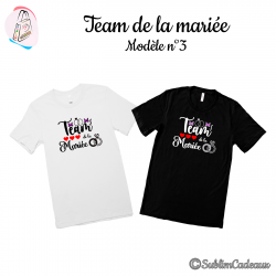 Tee-shirt "EVJF - Modèle 3"
