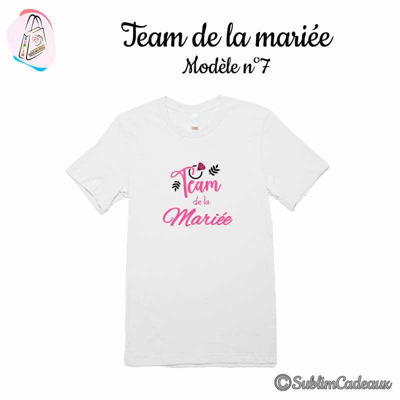 Tee-shirt "EVJF - Modèle 7"