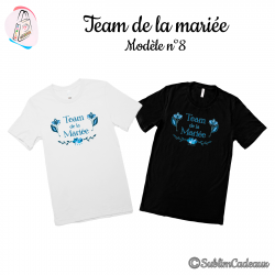 Tee-shirt "EVJF - Modèle 8"