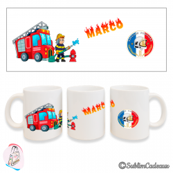 Mug « Pompier »