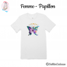 Tee-shirt "Femme - Papillon"
