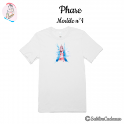 Tee-shirt "Phare - Modèle n°1"