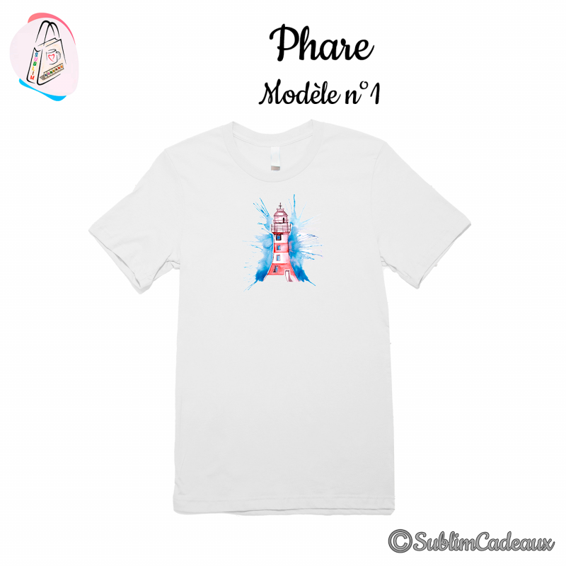 Tee-shirt "Phare - Modèle n°1"