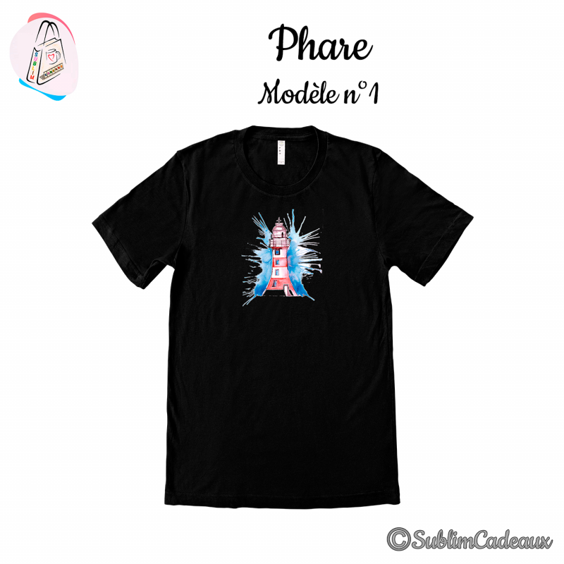 Tee-shirt "Phare - Modèle n°1"