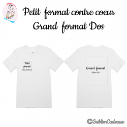 Tee-shirt + Impression