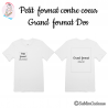 Tee-shirt + Impression