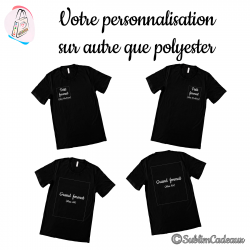Tee-shirt + Impression