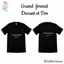Tee-shirt + Impression