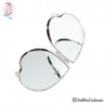 Miroir Cœur à personnaliser