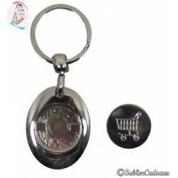 Porte-clés Jeton de caddie