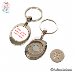 Porte-clés Jeton de caddie