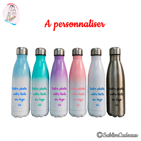 Bouteille isotherme personnalisable