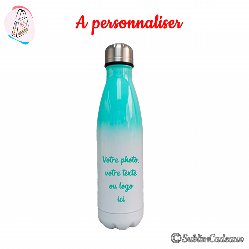 Bouteille isotherme personnalisable