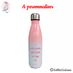 Bouteille isotherme personnalisable