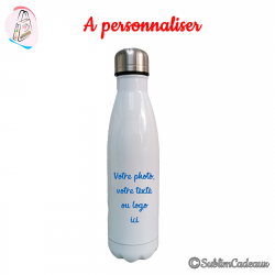 Bouteille isotherme personnalisable