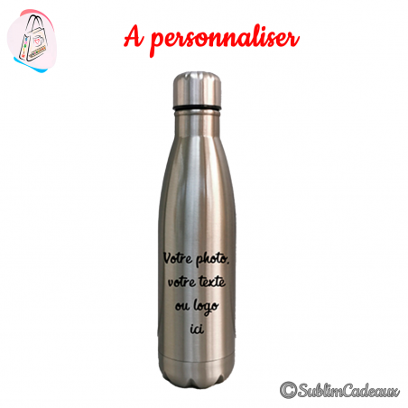 Bouteille isotherme personnalisable