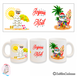 Mug « Noël en été » - Modèle 4