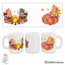 Mug « Gnome - Automne » -...