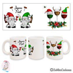 Mug « Gnome - Noël» - Modèle 4