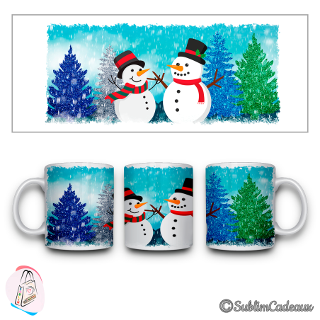 Mug « Bonhomme de neige» - Modèle 2