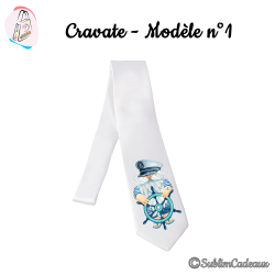 Cravate «Gnome marin»