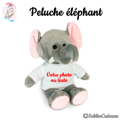 Peluche éléphant à...