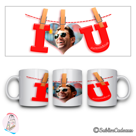 Mug « I love you »