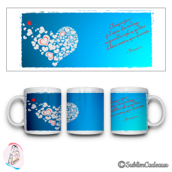 Mug « + qu'hier - que demain »