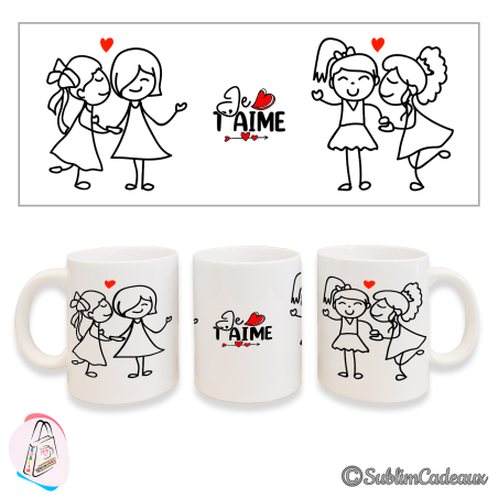 Mug « Saint-Valentin » - Modèle 7