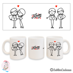 Mug « Saint-Valentin » -...