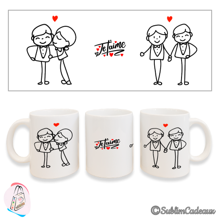 Mug « Saint-Valentin » - Modèle 8