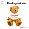 Peluche grand ours à personnaliser