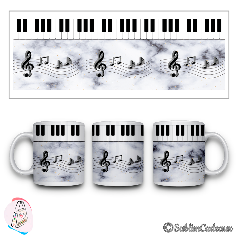Mug « Piano »
