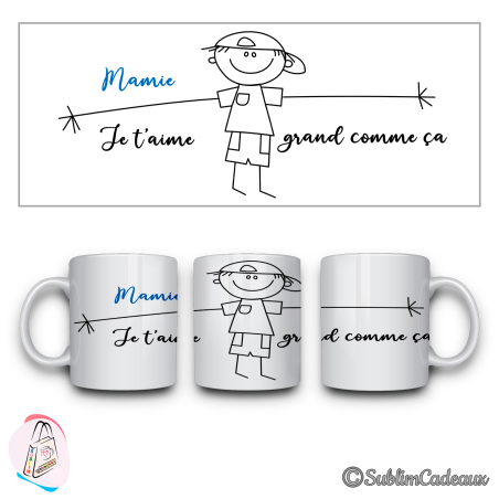 Mug « Fêtes des grand-mères » - Modèle 6