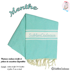 Fouta - Menthe
